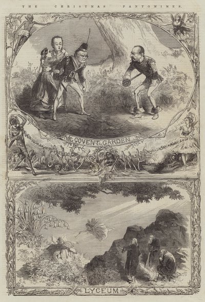 Les pantomimes de Noël - Sir John Charles Robinson